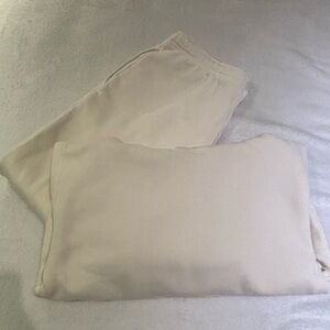 Aritzia -Perfect Fit Sweatfleece Hoodie + Cozy Fleece Wide Sweatpants